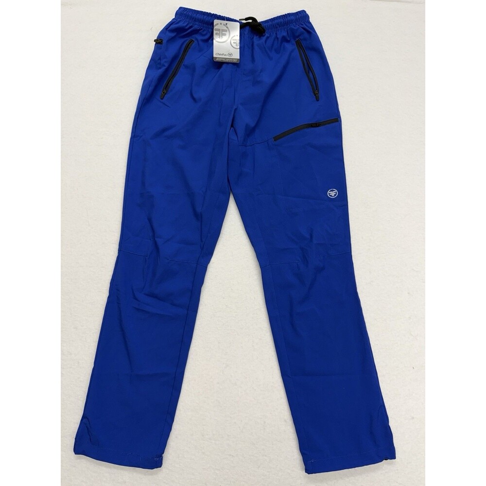 ChinFun Women's Hiking Long Pants Outdoor Quick Dry Royal Blue Small NWT Adjust